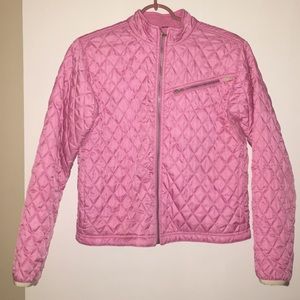 Pink obermeyer ski jacket